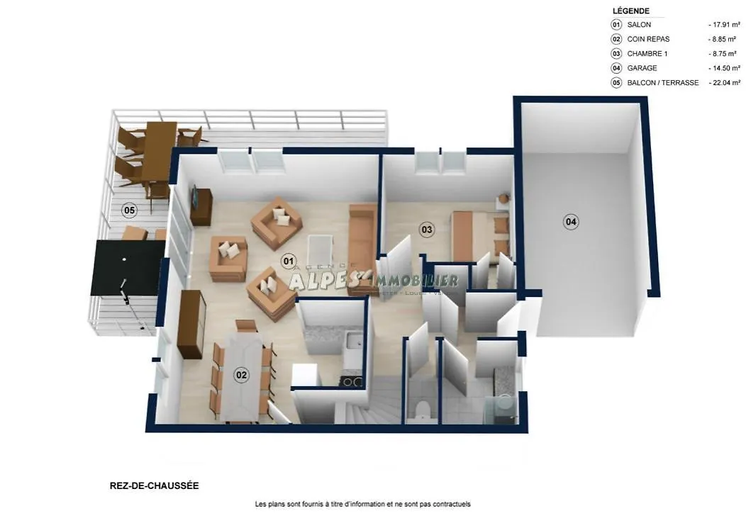 Paturage Demi Chalet 4 Chambres 拉克吕萨